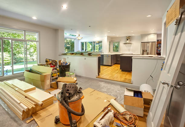 Professional Kitchen Flooring technician working in Richardson, TX